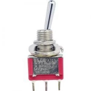Toggle switch 250 V AC 2 A 1 x OnOn TE Connectivity