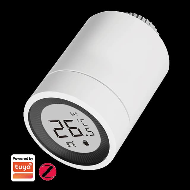 LogiLink Zigbee Smart Thermostat Radiator Valve. w/ LCD Display.Tuya c