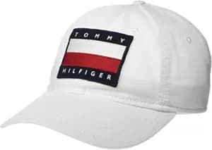 Tommy Hilfiger Mens Classic Cap - Classic White