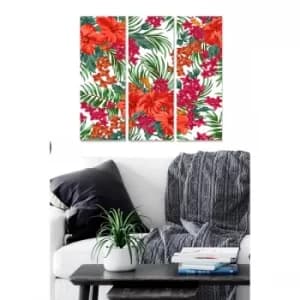 MDF73776533 Multicolor Decorative MDF Painting (3 Pieces)