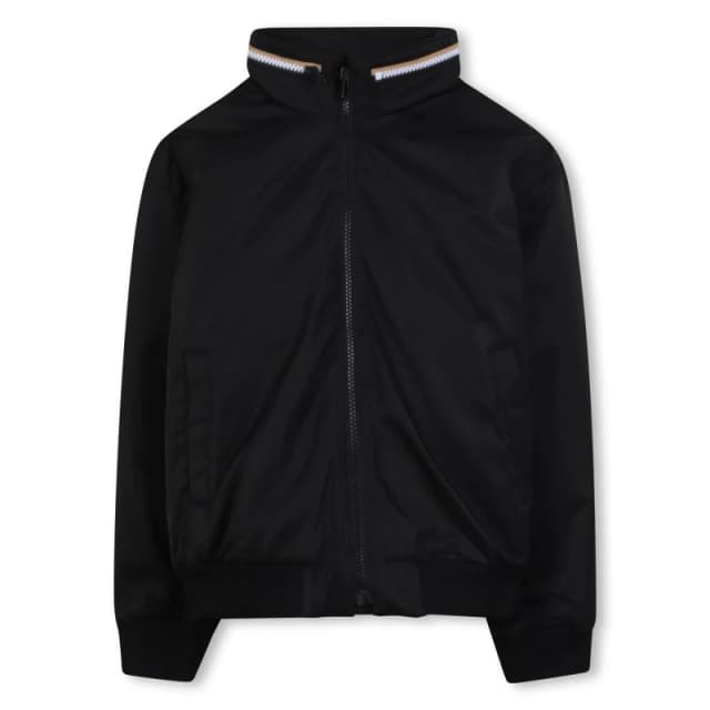 Boss Kids Bomber Jacket Black male 4 Yrs