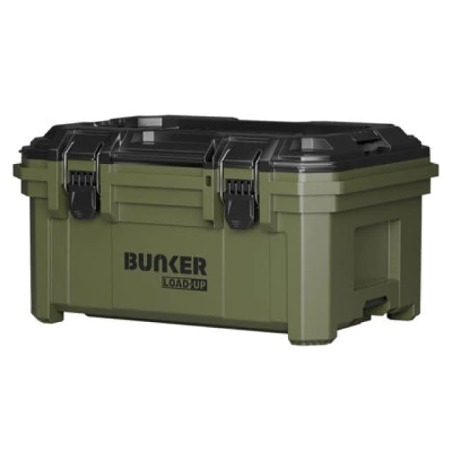 Draper Bunker Load Up Stacking Tool Box 230mm Ip65 Waterproof Storage With Lift Out Tray & Lockable Lid