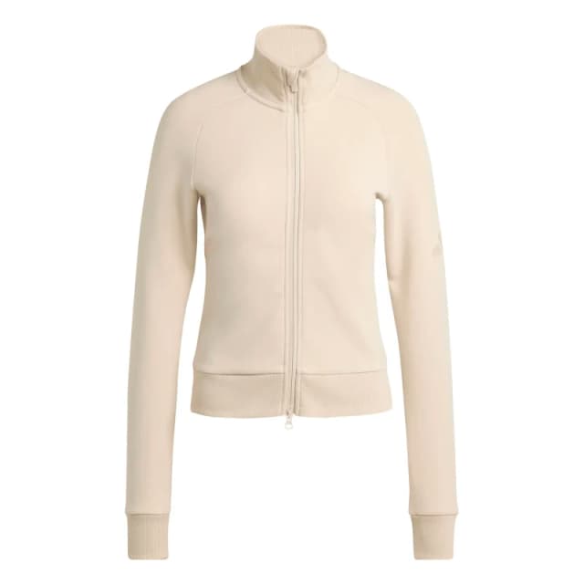 Adidas Womens sweat jacket adidas Soft Lux Beige Female M