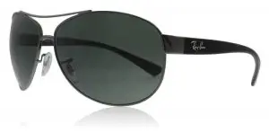 Ray-Ban RB3386 Sunglasses Gunmetal / Black 004/71 67mm