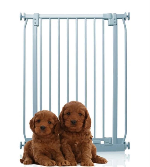 Bettacare Extra Tall Elite Dog Gate, 71Cm - 80Cm, Matt Grey, Extra Tall 96.8Cm In Height, Pressure Fit Pet Gate