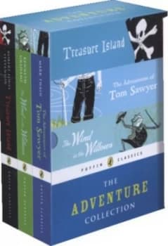 The Adventure Collection by Robert Louis Stevenson and Kenneth Grahame and Mark Twain Book