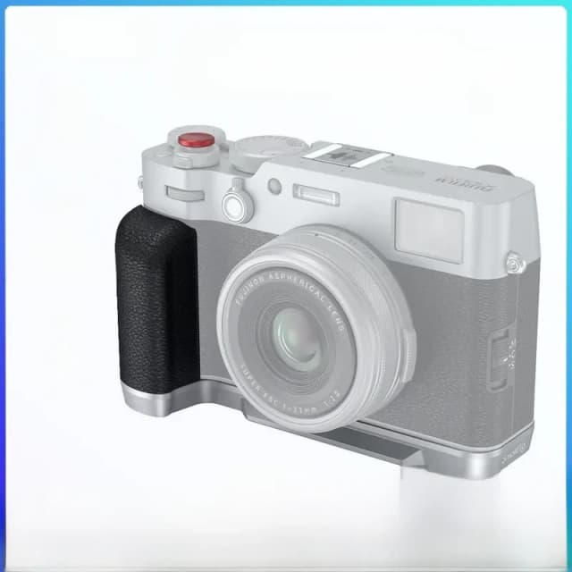 SmallRig L-Shape Handle for Fujifilm X100VI / X100V, w Arca-Swiss Quick Release Plate for Tripod Mount, w Silicone handle 4555