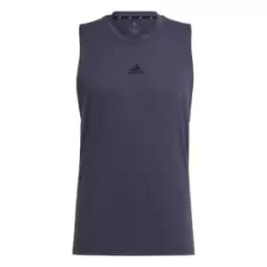 adidas AEROREADY Yoga Tank Top Mens - Shadow Navy / Black