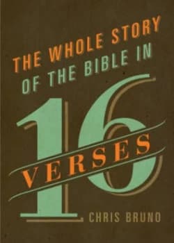 The Whole Story of the Bible in 16 Verses by Chris Bruno Book