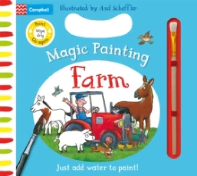 Farm Magic Painting : Just add water to paint! Board book