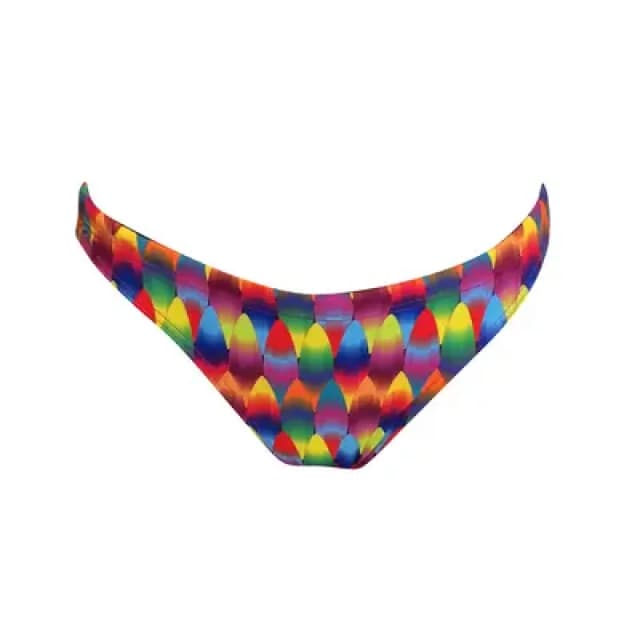 Womens swim trunks Turbo Surf And Flower Pattern Mare Multicolore Female M