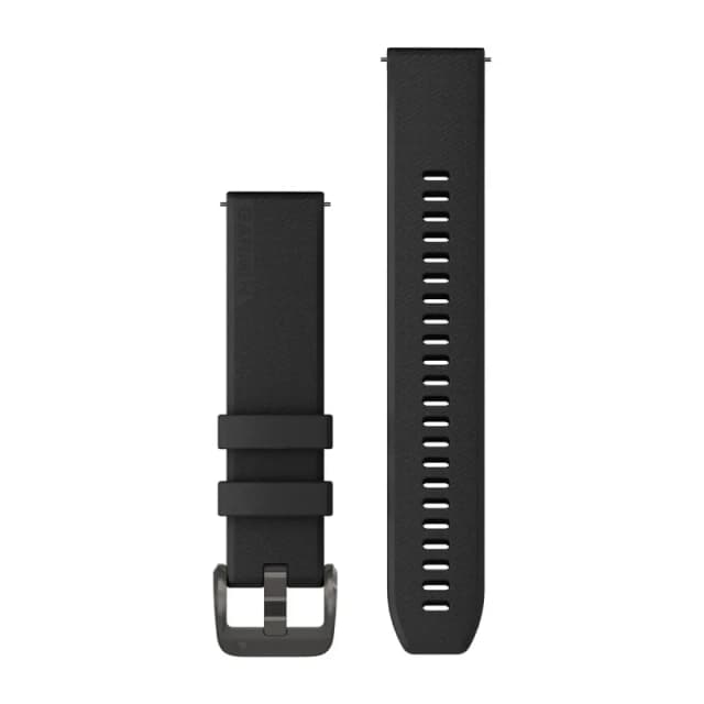Garmin 010-13439-00 Quick Release Strap (20mm) Black Watch