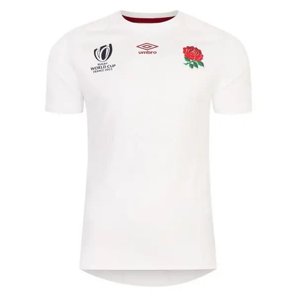 Umbro England RWC2023 Rugby Home Shirt Adults Small White 39385701350