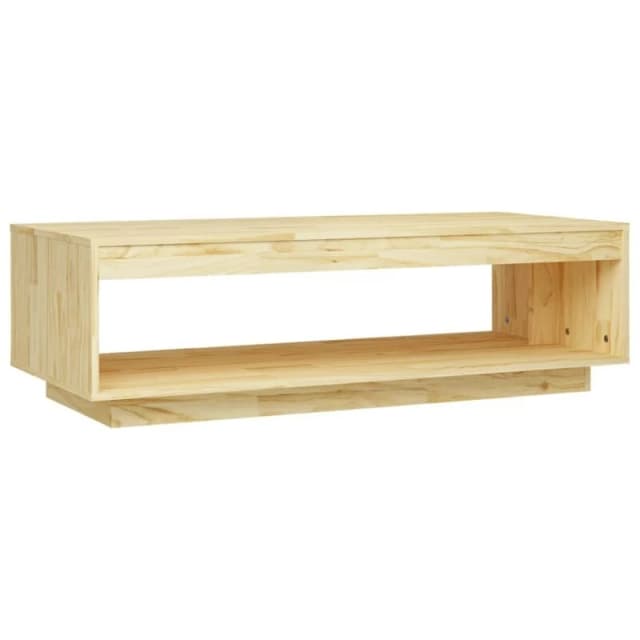 VIDAXL Coffee Table 110x50x33.5cm Solid Pinewood Vidaxl 8720286610466