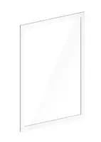 SSUPD Meshroom S - Push Pin Tempered Glass Side Panel - White