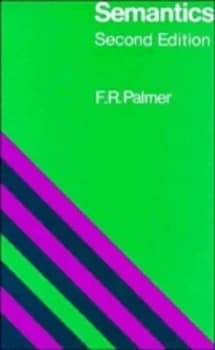 Semantics by Frank Robert Palmer Book