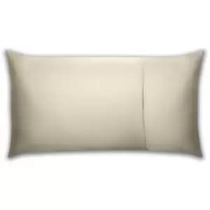 Belledorm Pima Cotton 450 Thread Count Bolster Pillowcase (One Size) (Oyster) - Oyster