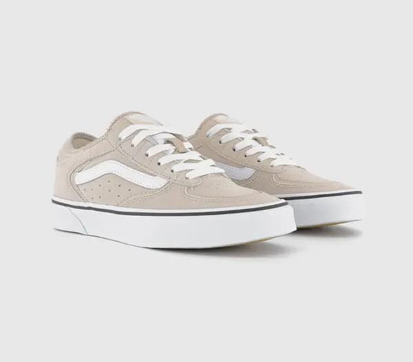 Vans Rowley Classic Trainers Moss Gray True White Grey, 9
