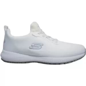 Skechers Mens Squad SR Myton Occupational Shoes (10 UK) (White) - White