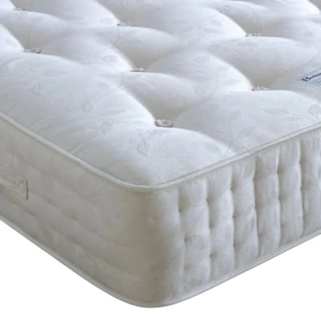 Bedmaster Bedmaster Ambassador 3000 Pocket Sprung Natural Mattress in White Size: King White King Unisex 0764283926470
