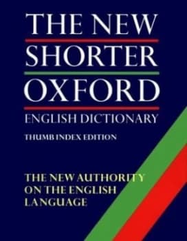 The New Shorter Oxford English Dictionary on Historical Principles by Lesley Brown Book