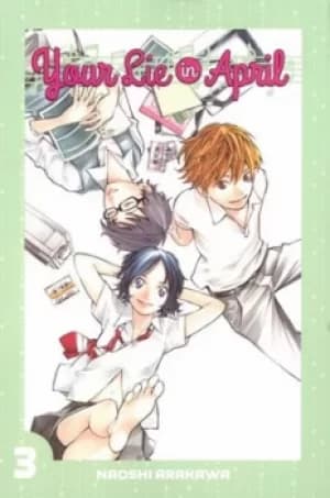 Your lie in April 3 by Naoshi Arakawa