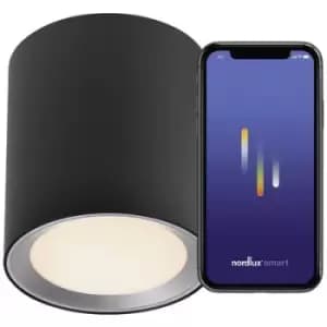 Nordlux 2110850103 Landon Long Smart LED ceiling light LED (monochrome) LED EEC: F (A - G) 8 W Black