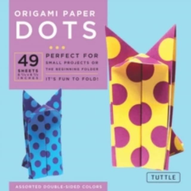 Origami Paper - Dots - 6 3/4 - 49 Sheets. Notebook / blank book. By Tuttle Studio" Books