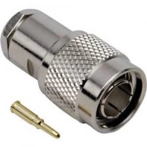 TNC connector Plug straight 50 BKL Electronic 0405020D