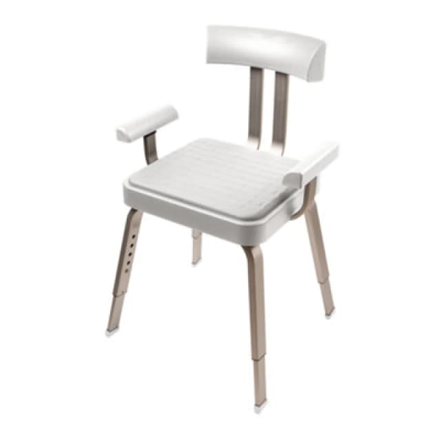 Croydex Serenity White Shower Chair White