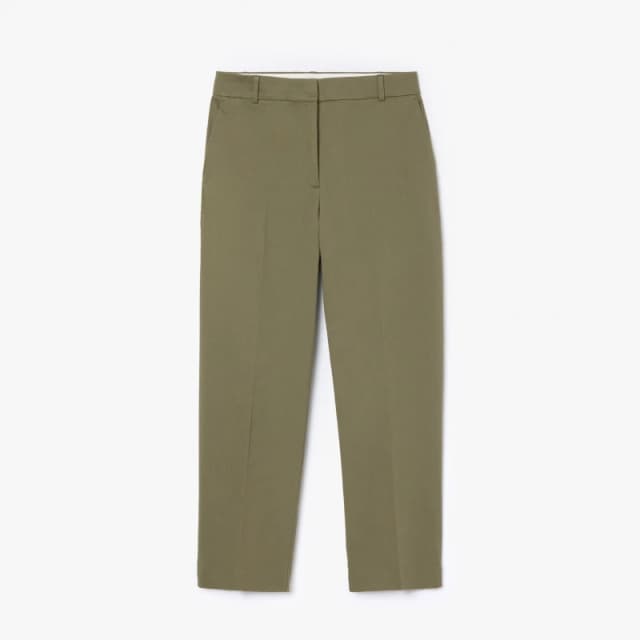 Lacoste Tapered Chinos Khaki female 8