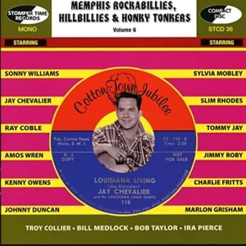 Various Artists - Memphis Rockabillies, Hillbillies and Honky Tonkers CD
