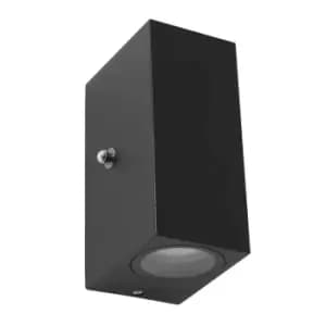 Outdoor Up Down Wall Light Matt Zwart IP54