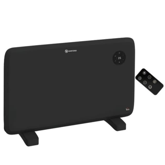 HOMCOM HOMCOM Electric Convector Heater, Quiet Space Heater w/ LED Display, Black One Size Unisex 5056725592967