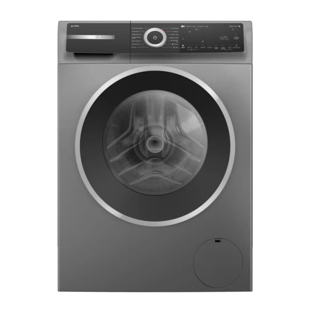 Bosch Series 6 i-Dos WGH254ARGB 10KG WiFi Connected Washing Machine with 1400 rpm - Graphite - A Rated