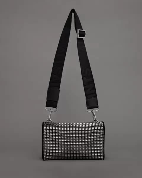 AllSaints Ezra Pin Studded Crossbody Bag