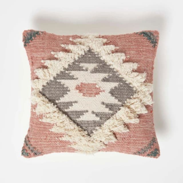 Homescapes Pali Handwoven Traditional Kilim Cushion 45 X 45 Cm
