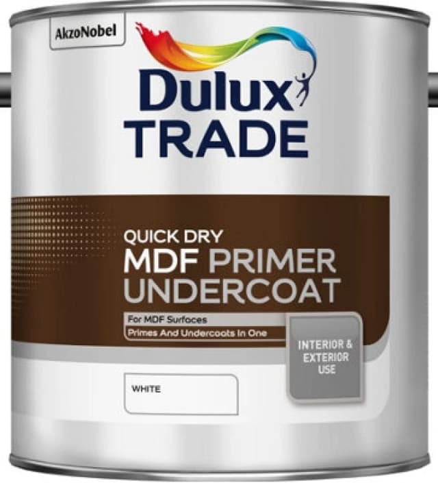 Dulux Trade Trade Quick Drying Mdf Primer Undercoat 2.5L
