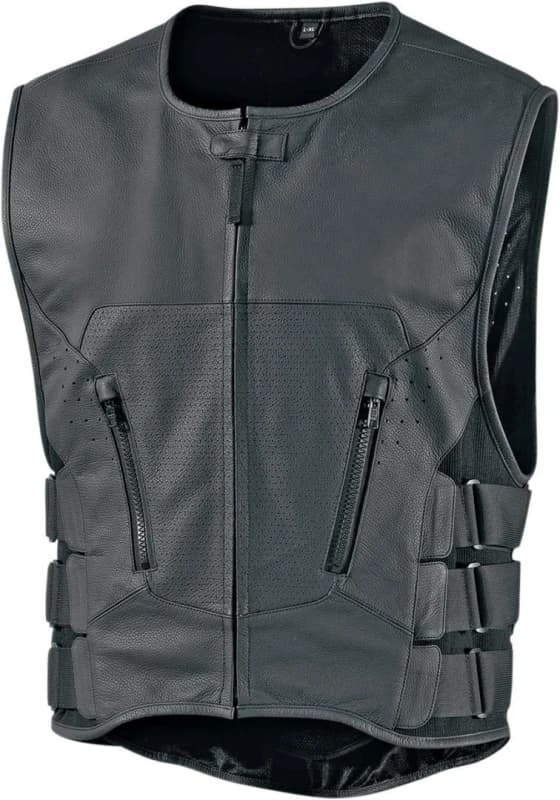 Icon Regulator D30 Stripped Vest, black, Size 4XL for Men