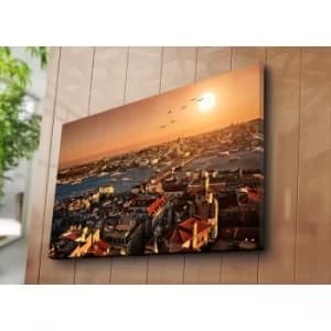 70100C-022 Multicolor Decorative Canvas Painting