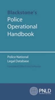 Blackstones Police Operational Handbook by Police National Legal Database Book
