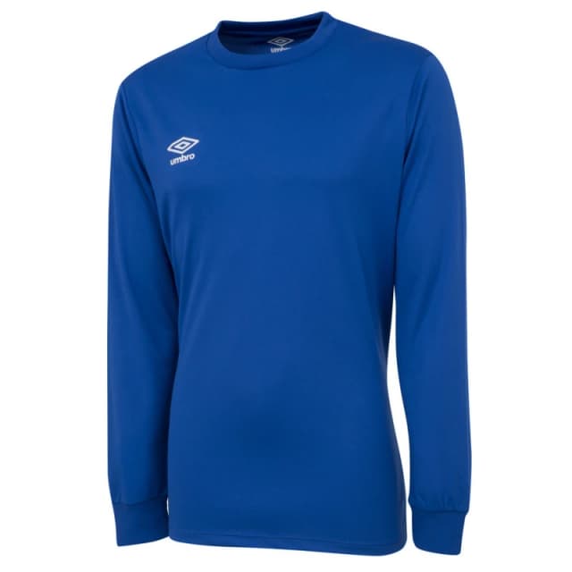 Umbro Club Long-Sleeved Jersey in Royal Size: 11-12 Years Royal Unisex 11-12 Years