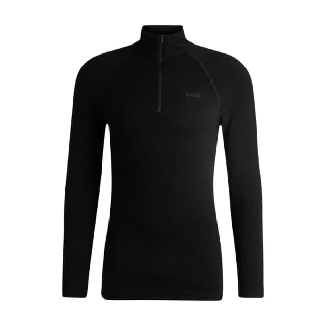 Boss Mens CortSki Short Sleeve Polo Shirt Black male S