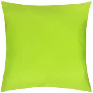 Plain Outdoor Cushion Lime / 43 x 43cm / Cover Only