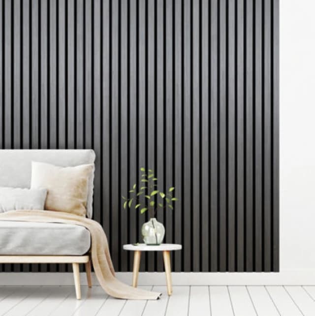 KRAUS Kraus - Easy Living Acoustic Slat Wall Panel - Alder Grey - (l) 240cm x (w) 60cm 5011204622344