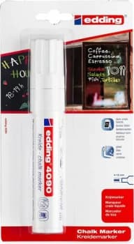 edding Chalk Marker 4090 Chisel White