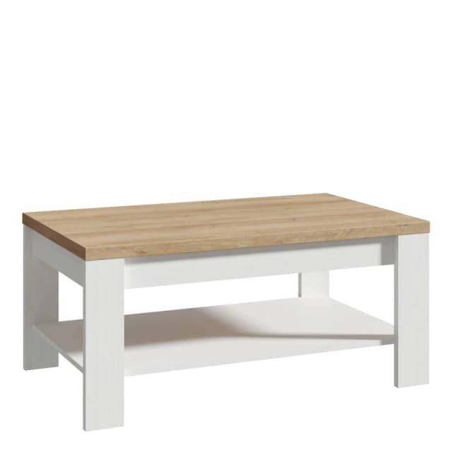 Furniture To Go Bohol Coffee Table In Riviera Oak/white