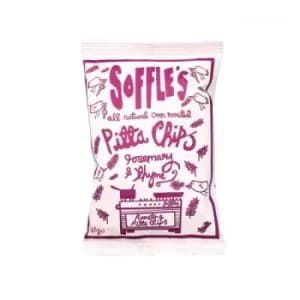 Soffles Pitta Chips Rosemary & Thyme 165g (9 minimum)