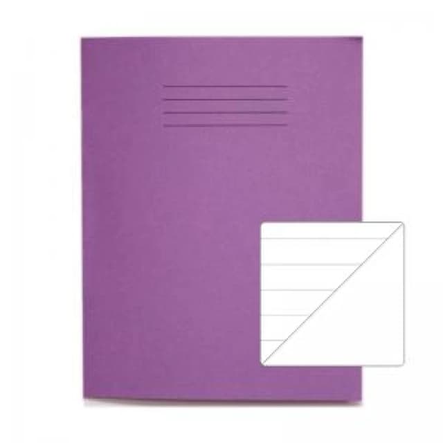 RHINO 9 x 7 Project Book 32 Page, Purple, F15/B (Pack of 100)