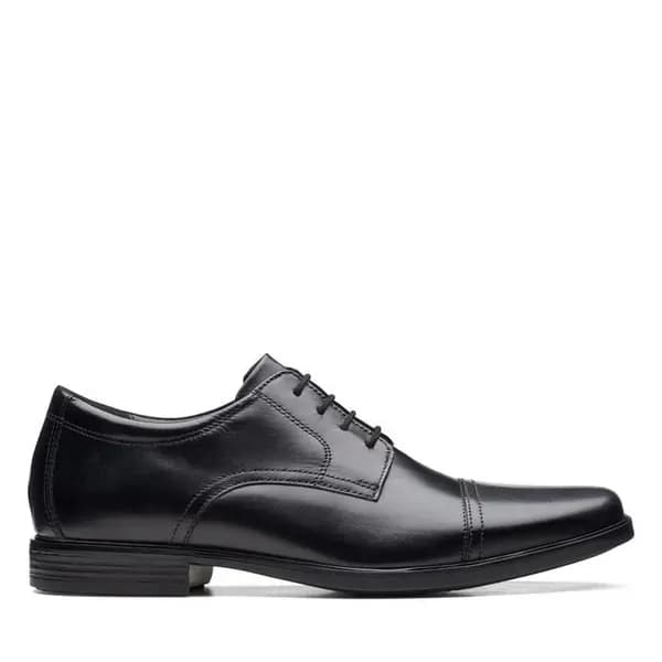 Clarks Clarks Howard Cap Shoes - Black 6